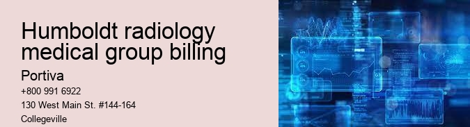 humboldt radiology medical group billing