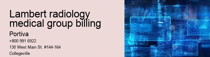 lambert radiology medical group billing