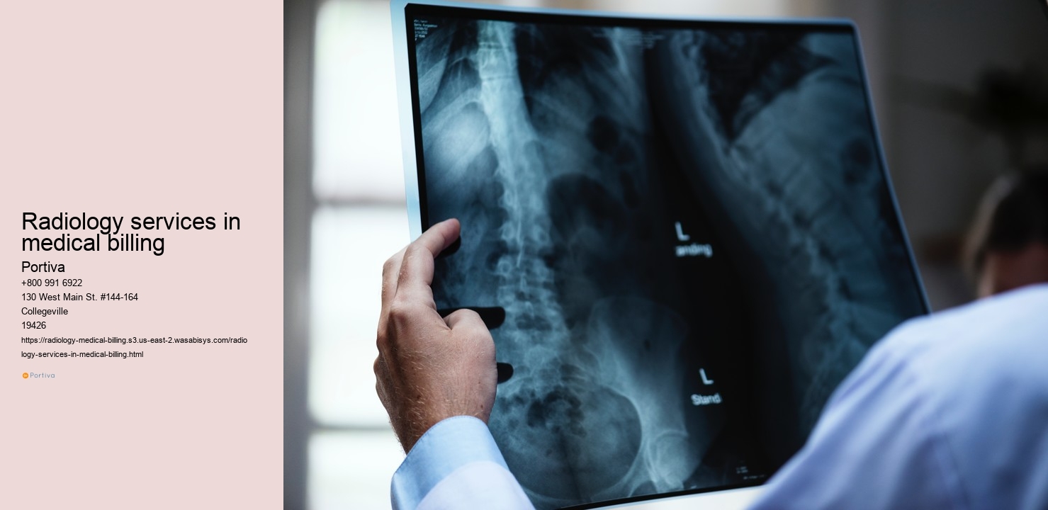 radiology services in medical billing